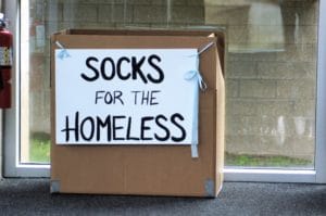 socks for the homeless 9LF3HX8